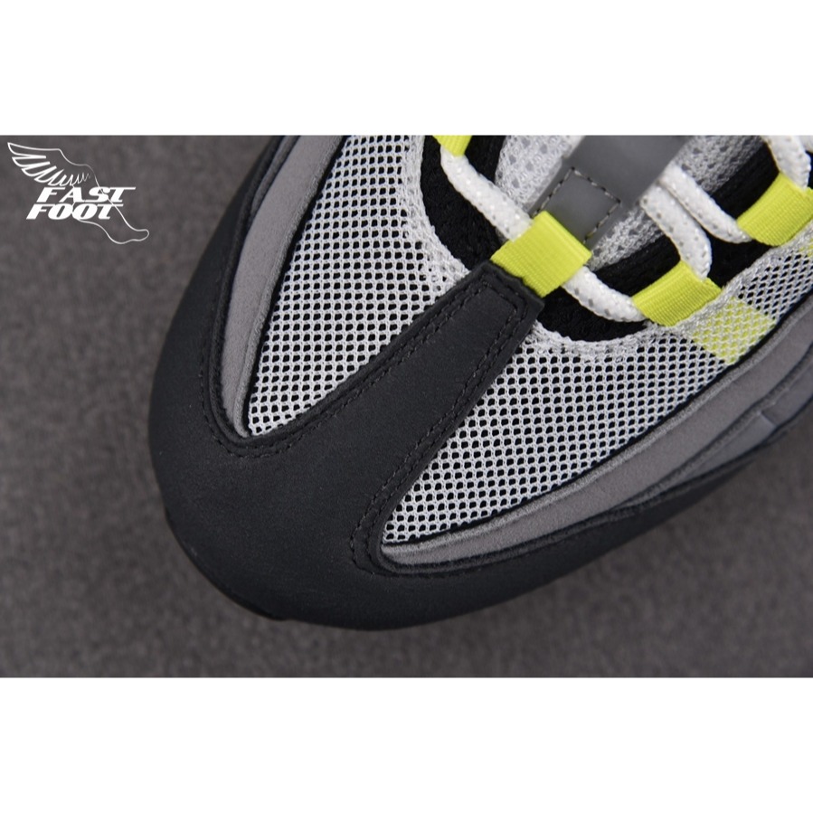 快腳🔎 NIKE AIR MAX 95 OG NEON 元祖 2020年版 CT1689-001 螢光 慢跑鞋-細節圖4