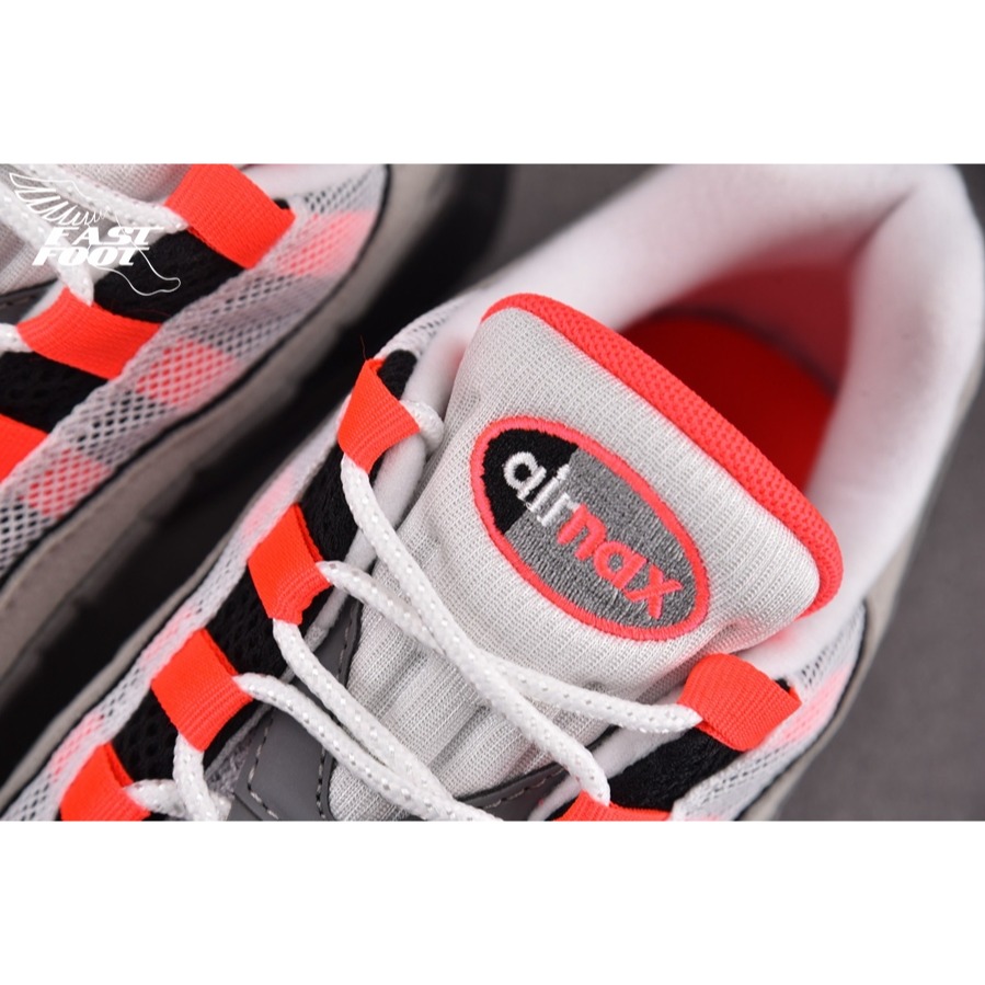 快腳🔎 Nike Air Max 95 OG Solar 灰紅 AT2865-100 氣墊 慢跑鞋-細節圖6