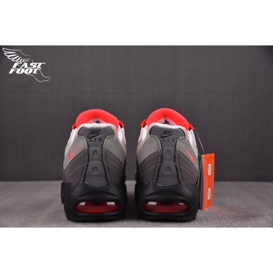 快腳🔎 Nike Air Max 95 OG Solar 灰紅 AT2865-100 氣墊 慢跑鞋-細節圖9