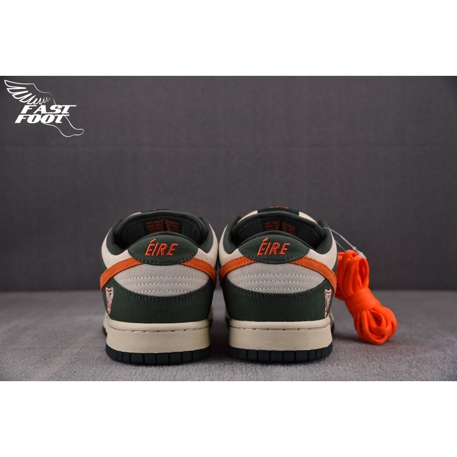 快腳🔎 Nike SB Dunk Low Pro Eire 麂皮 愛爾蘭限定 304292-185-細節圖6