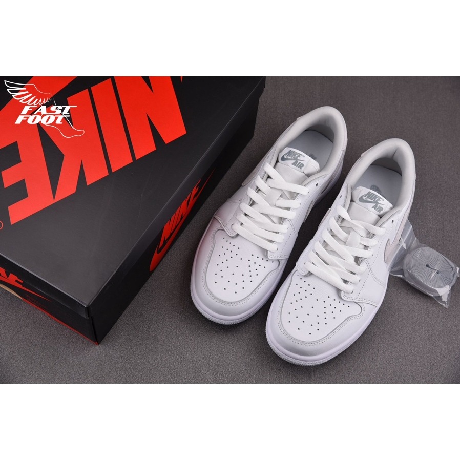 快腳🔎 Air Jordan 1 Low OG Neutral Grey 2021 CZ0790-100 麂皮 小白鞋-細節圖3