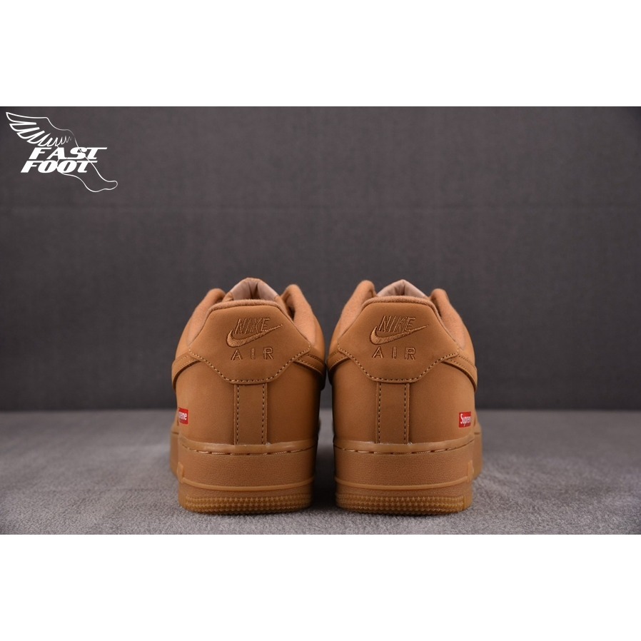 快腳🔎 Nike Air Force 1 Low  x supreme 小麥色  聯名 DN1555-200-細節圖6