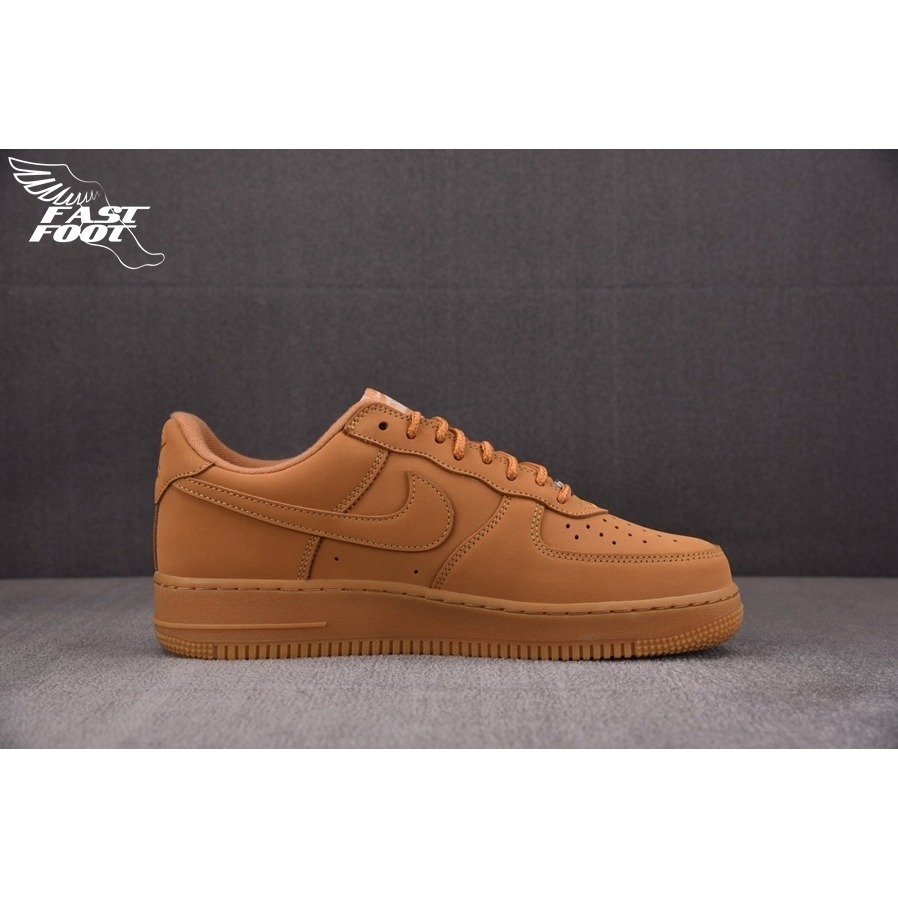 快腳🔎 Nike Air Force 1 Low  x supreme 小麥色  聯名 DN1555-200-細節圖2