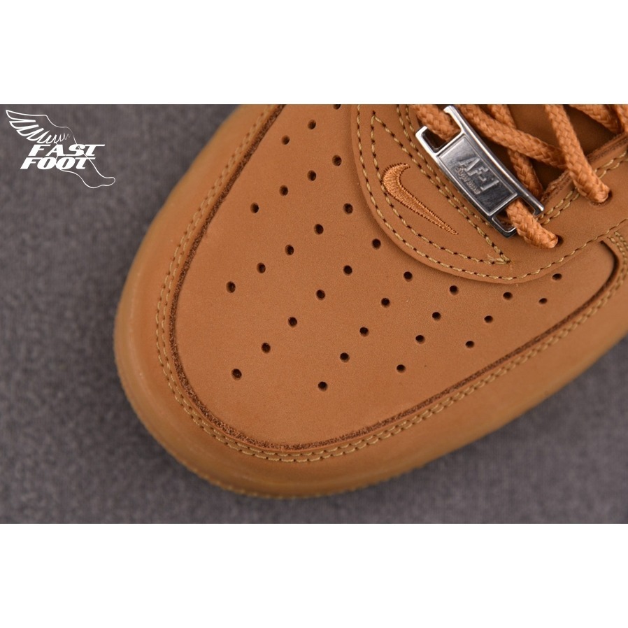 快腳🔎 Nike Air Force 1 Low  x supreme 小麥色  聯名 DN1555-200-細節圖4