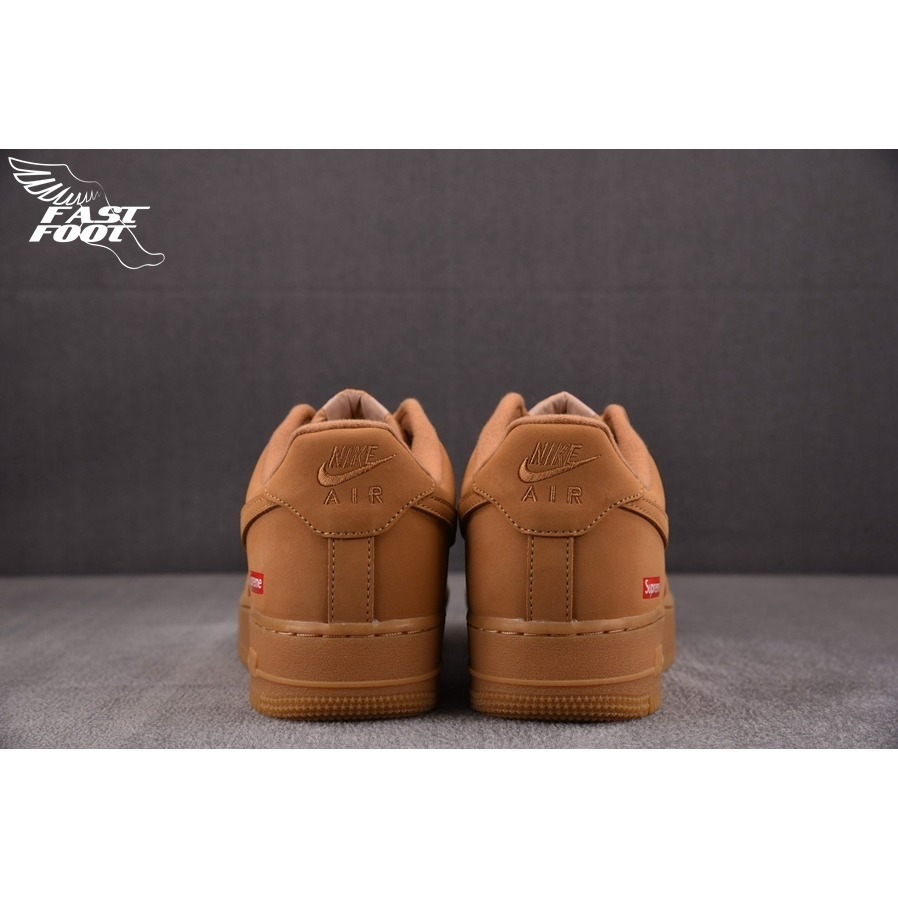 快腳🔎 Nike Air Force 1 Low  x supreme 小麥色  聯名 DN1555-200-細節圖6
