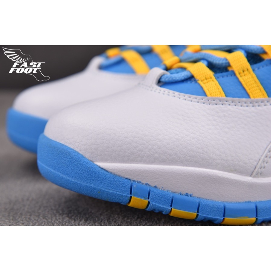 快腳🔎 Air Jordan 10 Retro OG Steel HJ6779-112 北卡藍 籃球鞋 斑馬-細節圖5