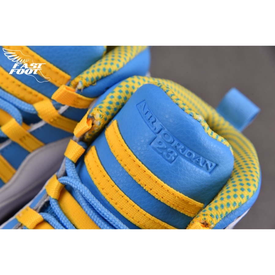 快腳🔎 Air Jordan 10 Retro OG Steel HJ6779-112 北卡藍 籃球鞋 斑馬-細節圖6