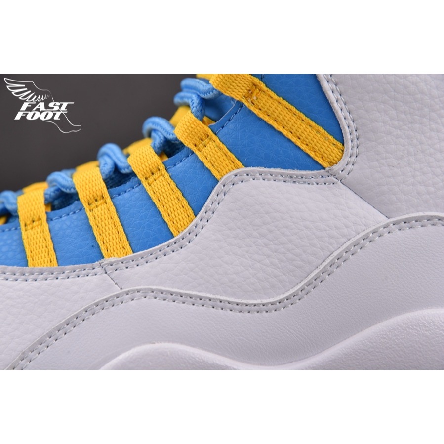 快腳🔎 Air Jordan 10 Retro OG Steel HJ6779-112 北卡藍 籃球鞋 斑馬-細節圖7