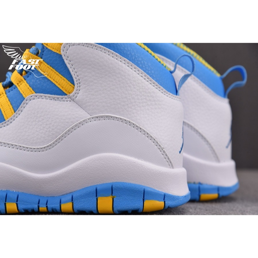 快腳🔎 Air Jordan 10 Retro OG Steel HJ6779-112 北卡藍 籃球鞋 斑馬-細節圖8