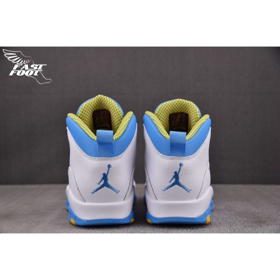 快腳🔎 Air Jordan 10 Retro OG Steel HJ6779-112 北卡藍 籃球鞋 斑馬-細節圖9