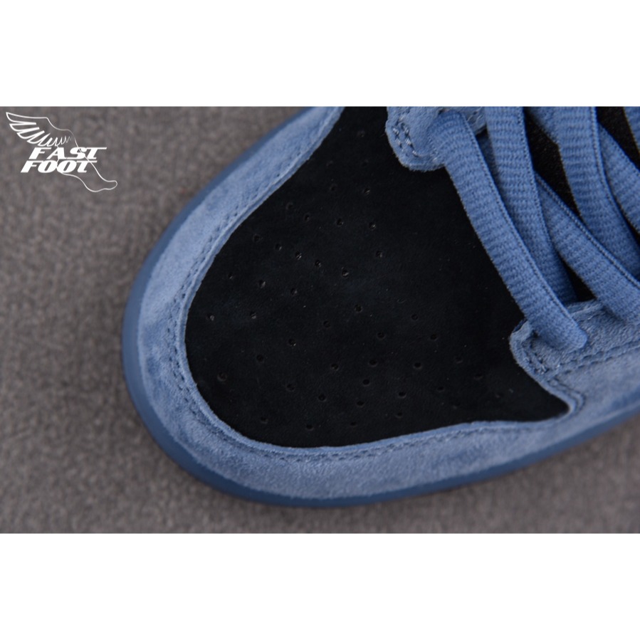 快腳🔎 Supreme x Nike SB Dunk Low 94 海洋藍黑 超級聯名 HQ8487-400-細節圖4