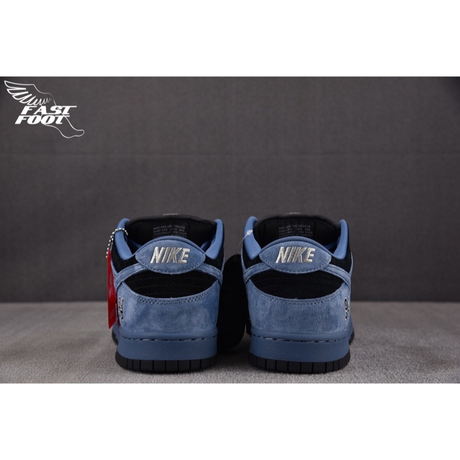 快腳🔎 Supreme x Nike SB Dunk Low 94 海洋藍黑 超級聯名 HQ8487-400-細節圖9