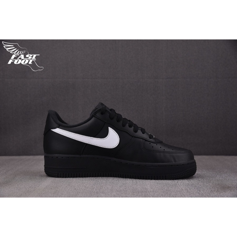 快腳🔎 Supreme x Nike Air Force 1 Low Black 聯名款 黑 CU9225-002-細節圖2