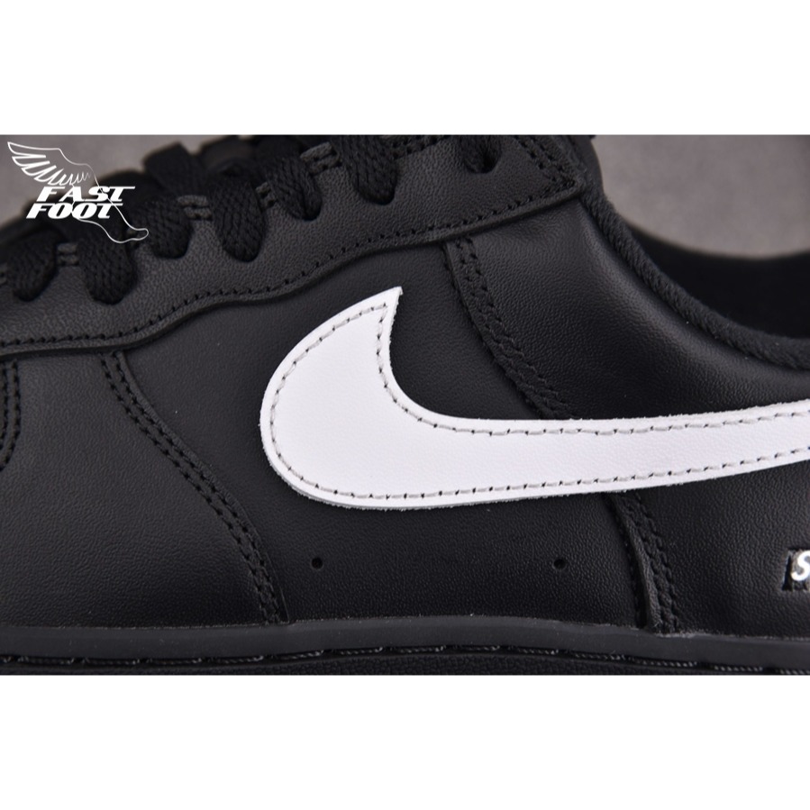 快腳🔎 Supreme x Nike Air Force 1 Low Black 聯名款 黑 CU9225-002-細節圖6