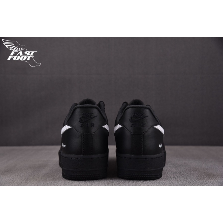 快腳🔎 Supreme x Nike Air Force 1 Low Black 聯名款 黑 CU9225-002-細節圖8