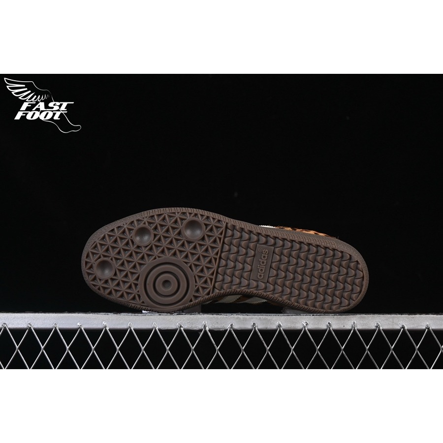 快腳🔎 ADIDAS SAMBA OG Leopard Print 豹紋 復古 棕色 JI2734 男女鞋-細節圖7