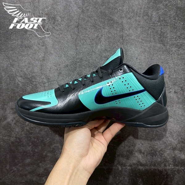 快腳🔎 Nike Zoom kobe 5 PROTRO EYBL P 籃球鞋 蒂芬妮配色 黑綠 IH0274-300-細節圖2