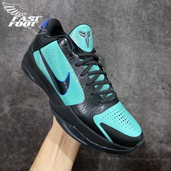快腳🔎 Nike Zoom kobe 5 PROTRO EYBL P 籃球鞋 蒂芬妮配色 黑綠 IH0274-300-細節圖4