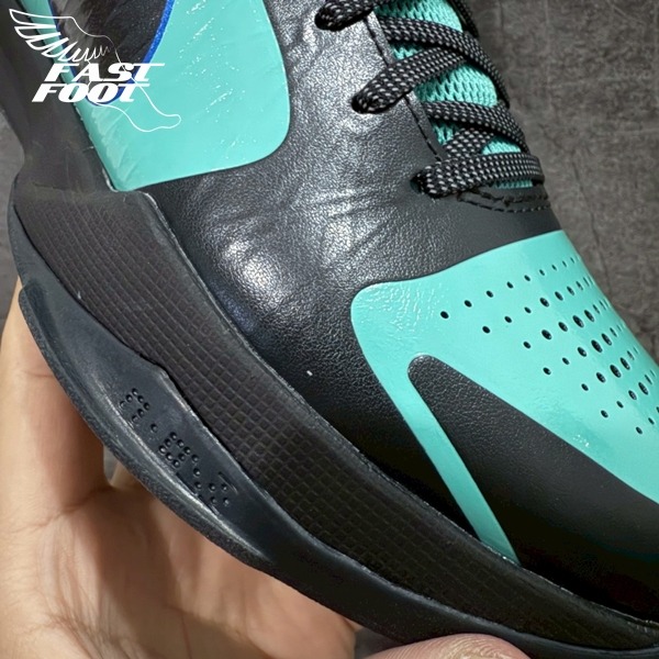 快腳🔎 Nike Zoom kobe 5 PROTRO EYBL P 籃球鞋 蒂芬妮配色 黑綠 IH0274-300-細節圖5