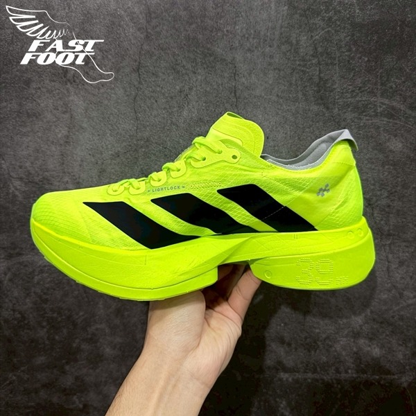 快腳🔎 adidas 競速跑鞋 Adizero Adios Pro 4 M 慢跑鞋 螢光綠 JR6364-細節圖2