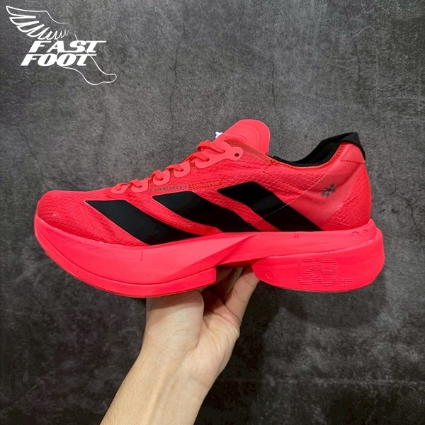 快腳🔎 adidas ADIZERO ADIOS PRO 4 紅黑 競速跑鞋 慢跑鞋 運動鞋  JR6368-細節圖2