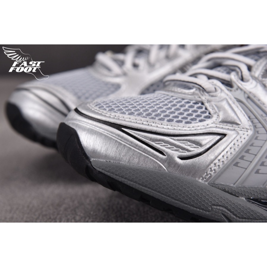 快腳🔎 聯名款 UR X ASICS GEL KAYANO 14 亞瑟士 銀黑灰 液態銀 1203A706-020-細節圖6