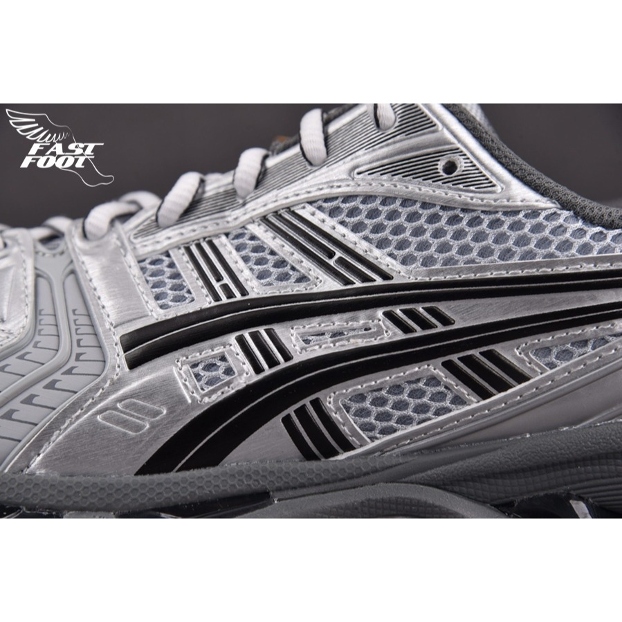 快腳🔎 聯名款 UR X ASICS GEL KAYANO 14 亞瑟士 銀黑灰 液態銀 1203A706-020-細節圖7