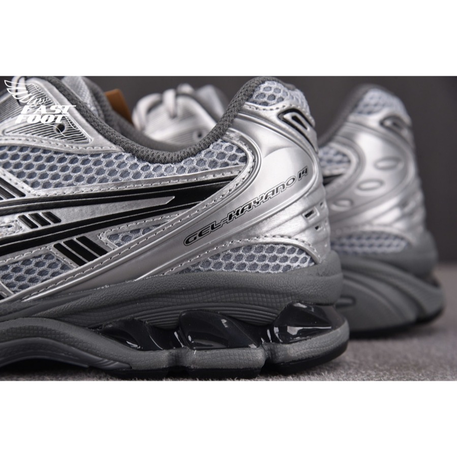 快腳🔎 聯名款 UR X ASICS GEL KAYANO 14 亞瑟士 銀黑灰 液態銀 1203A706-020-細節圖8