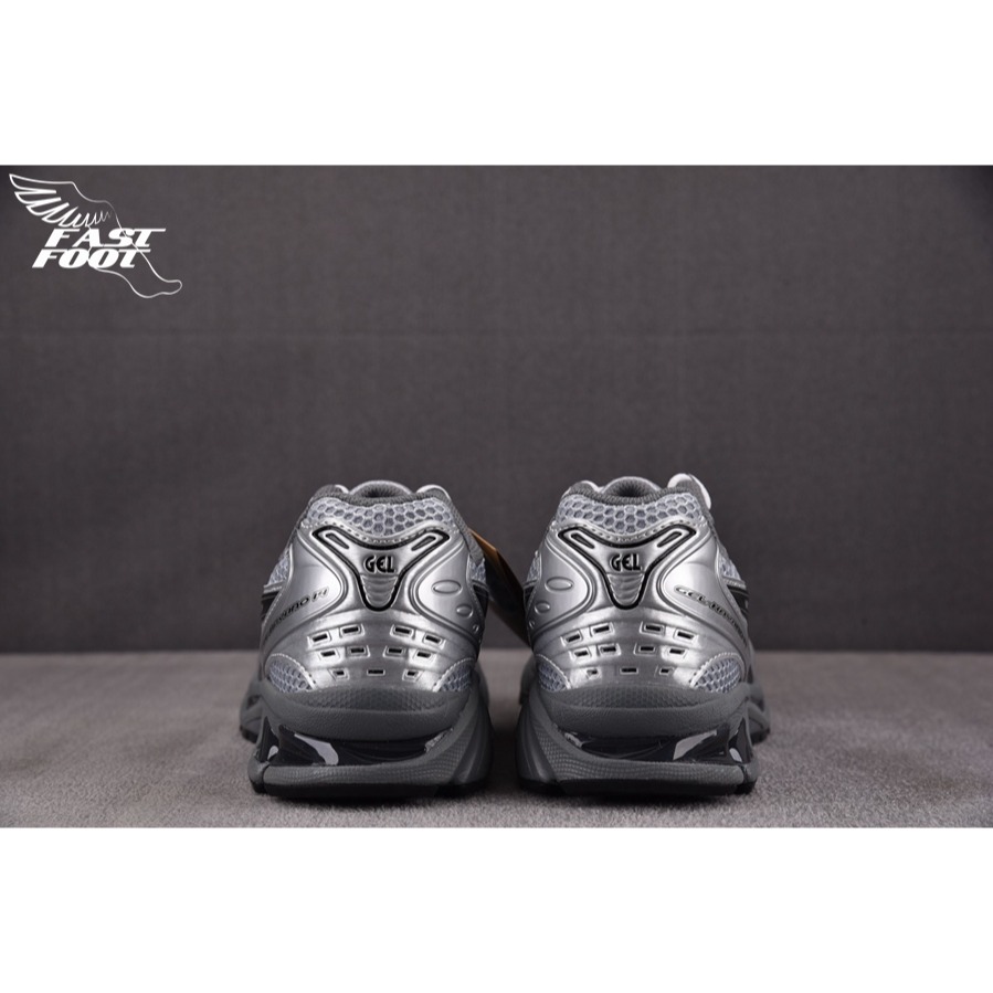 快腳🔎 聯名款 UR X ASICS GEL KAYANO 14 亞瑟士 銀黑灰 液態銀 1203A706-020-細節圖9