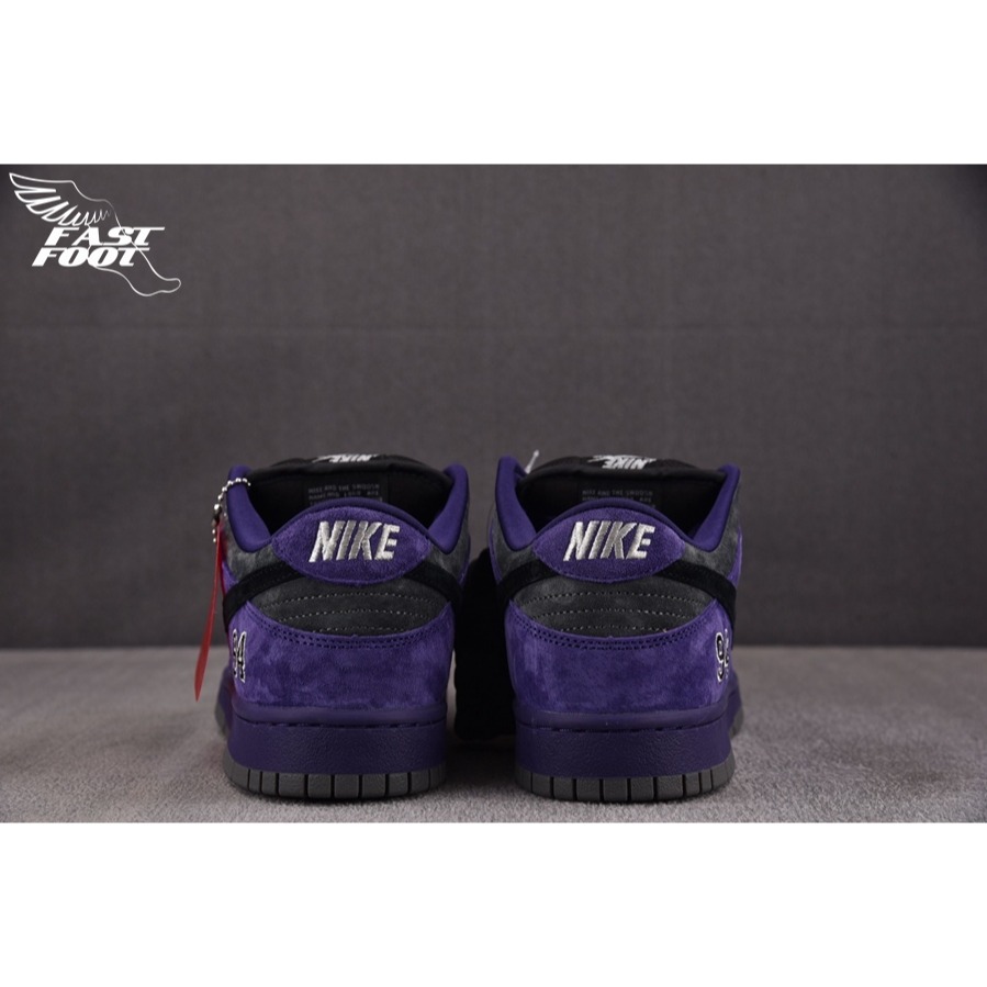 快腳🔎 Supreme x Nike SB 紫色 黑勾 經典復古 98 慢跑鞋 HQ8487-500-細節圖9