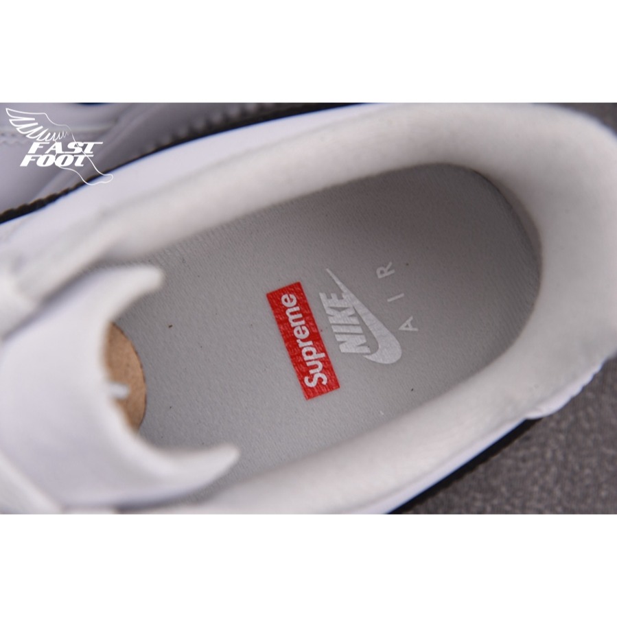 快腳🔎 Supreme x Nike Air Force 1 Low WHITE 聯名款 白 CU9225-102-細節圖4
