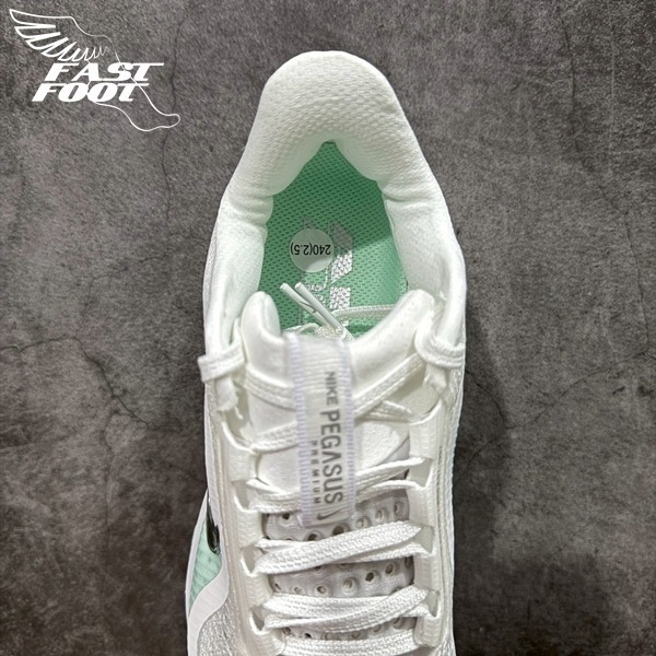 快腳🔎 Nike 慢跑鞋 Wmns Pegasus Premium 女鞋 白 綠 慢跑鞋 HQ2593-103-細節圖7