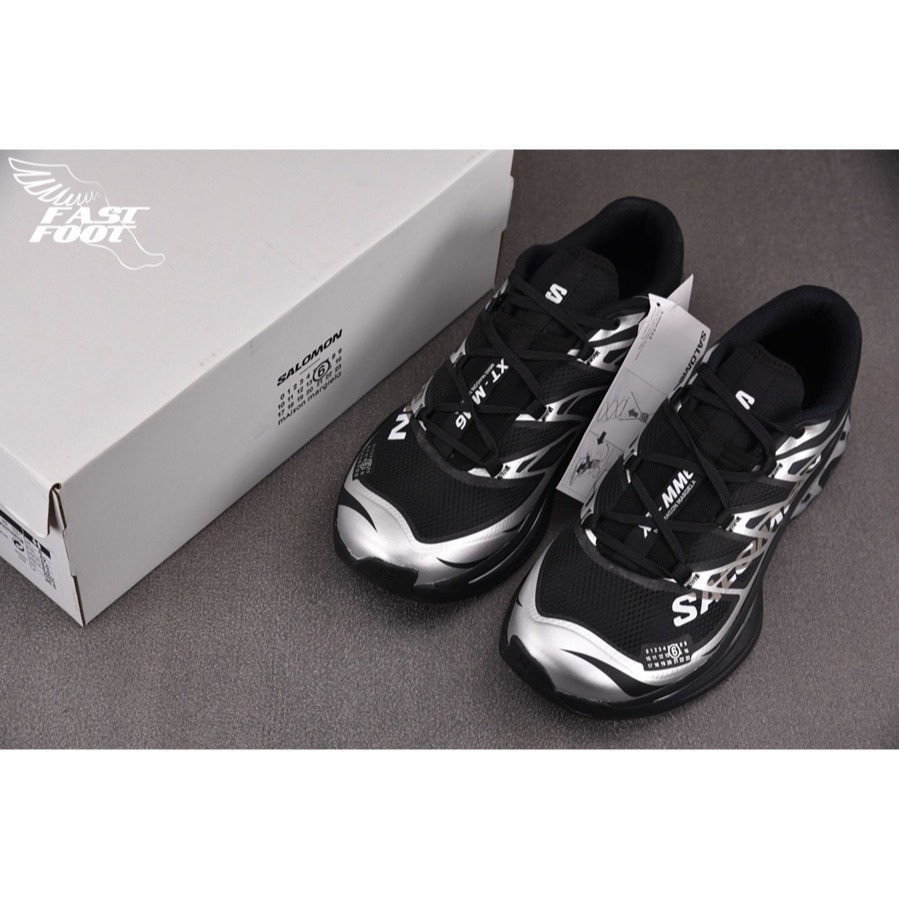 快腳🔎 Salomon XT x MM6 MAISON MARGIELA  黑銀 聯名 491070 29-細節圖3