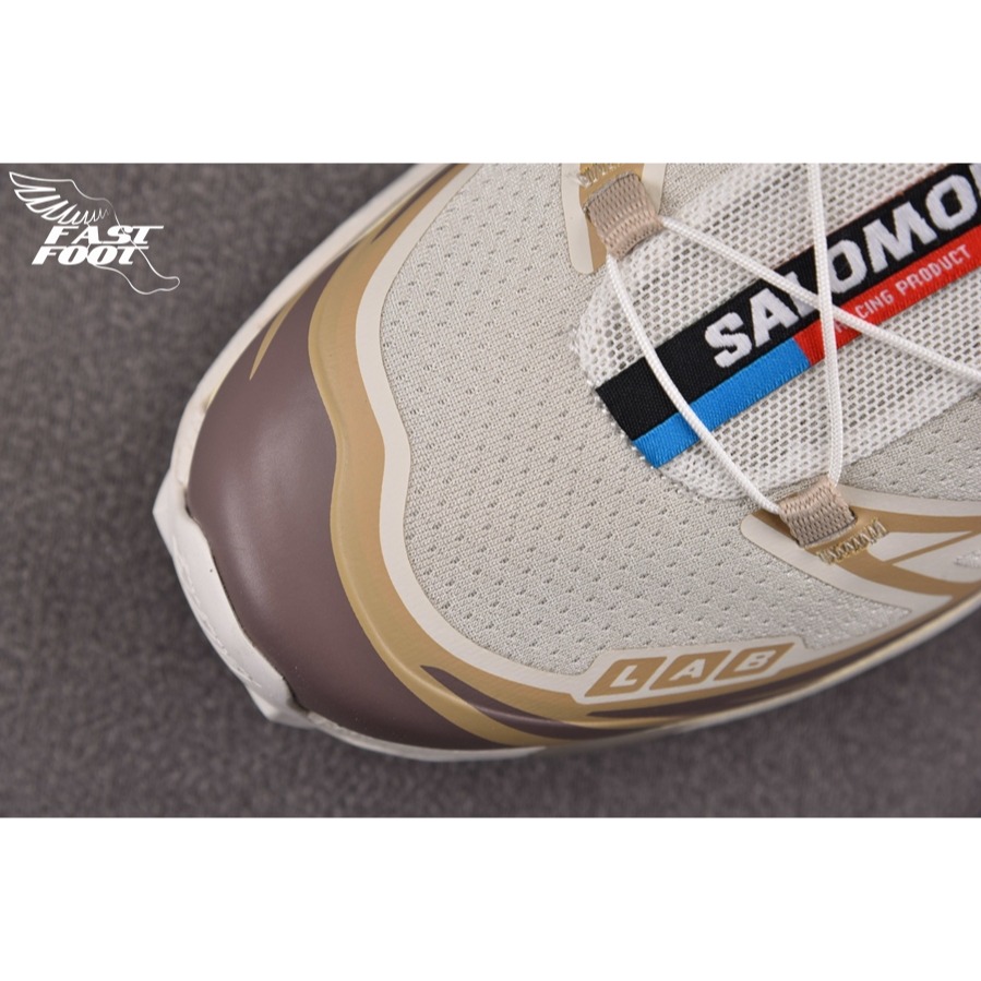 快腳🔎 Salomon XT-6 焦糖 拿鐵 477377 28 Ice Iron Etherea 頂級慢跑鞋-細節圖4