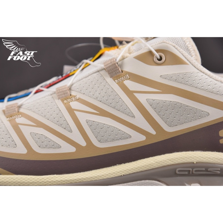 快腳🔎 Salomon XT-6 焦糖 拿鐵 477377 28 Ice Iron Etherea 頂級慢跑鞋-細節圖6
