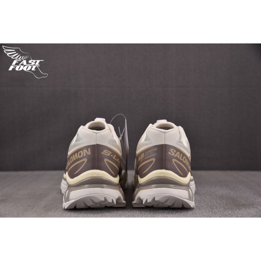 快腳🔎 Salomon XT-6 焦糖 拿鐵 477377 28 Ice Iron Etherea 頂級慢跑鞋-細節圖8