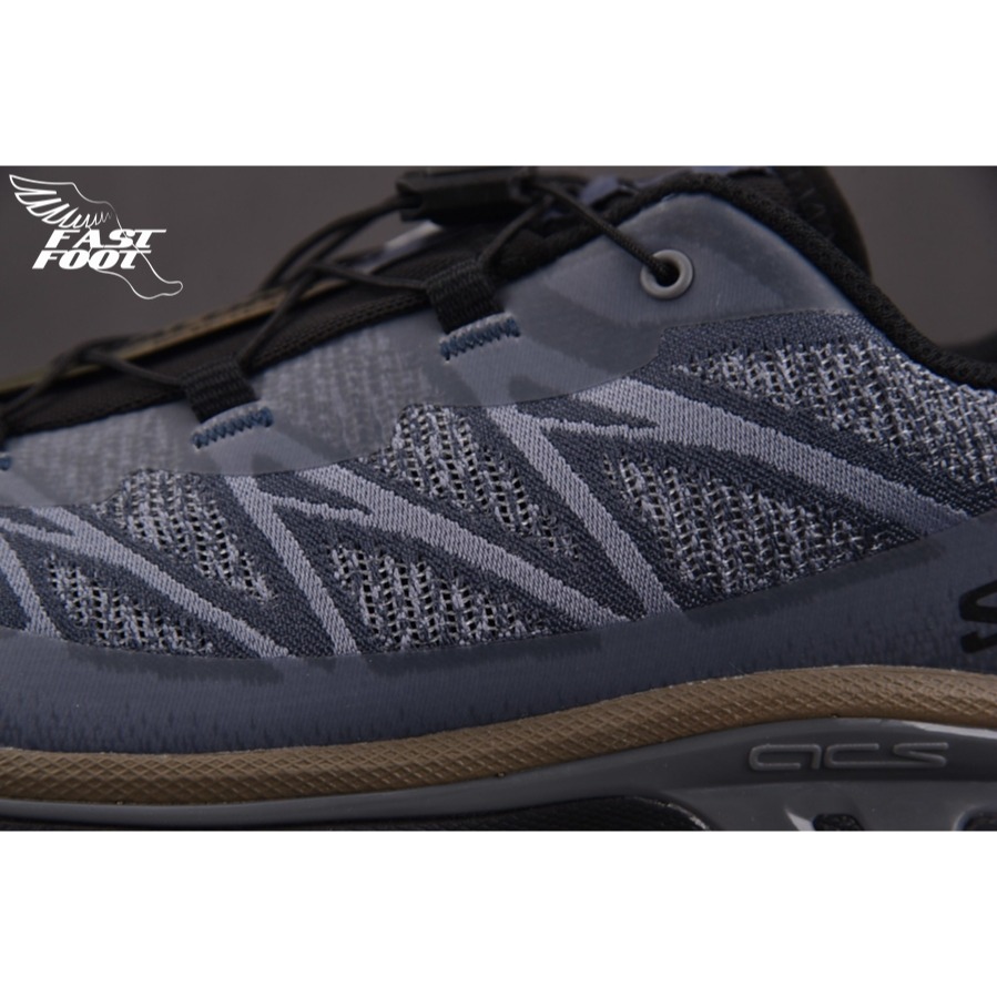 快腳🔎 Salomon XT-6 Shadow 藍夜 灰 Navy Blue 霧藍色 478739 頂級慢跑鞋-細節圖6
