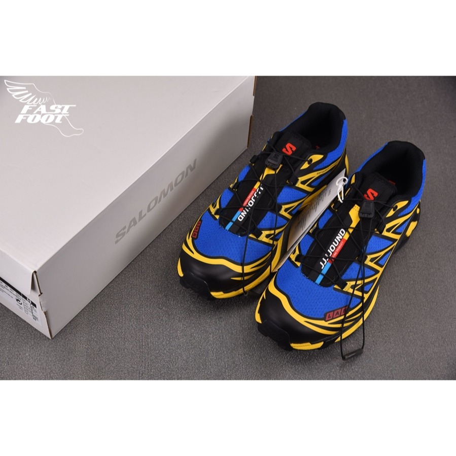 快腳🔎 JJJJound × Salomon XT-6  Blue Lemon Black 聯名 頂級 491304-細節圖3