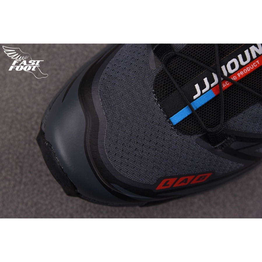 快腳🔎 JJJJound x Salomon XT-6 Black 黑紅 聯名 頂級慢跑鞋 491303-細節圖4