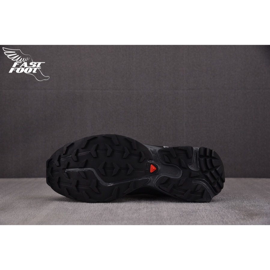 快腳🔎 JJJJound x Salomon XT-6 Black 黑紅 聯名 頂級慢跑鞋 491303-細節圖9