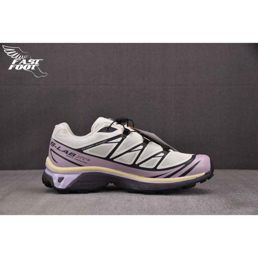 快腳🔎 SALOMON XT-6 Icicle Nirvana 芋頭紫 頂級慢跑鞋 477376-細節圖2