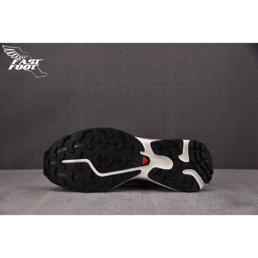 快腳🔎 SALOMON XT-6 Almond Milk Portabella 杏仁蘑菇 頂級慢跑鞋  475822-細節圖9