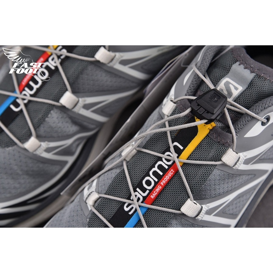 快腳🔎 Salomon XT-6 RECUT 經典 復刻 幻影 灰 頂級慢跑鞋 登山 473057-細節圖5