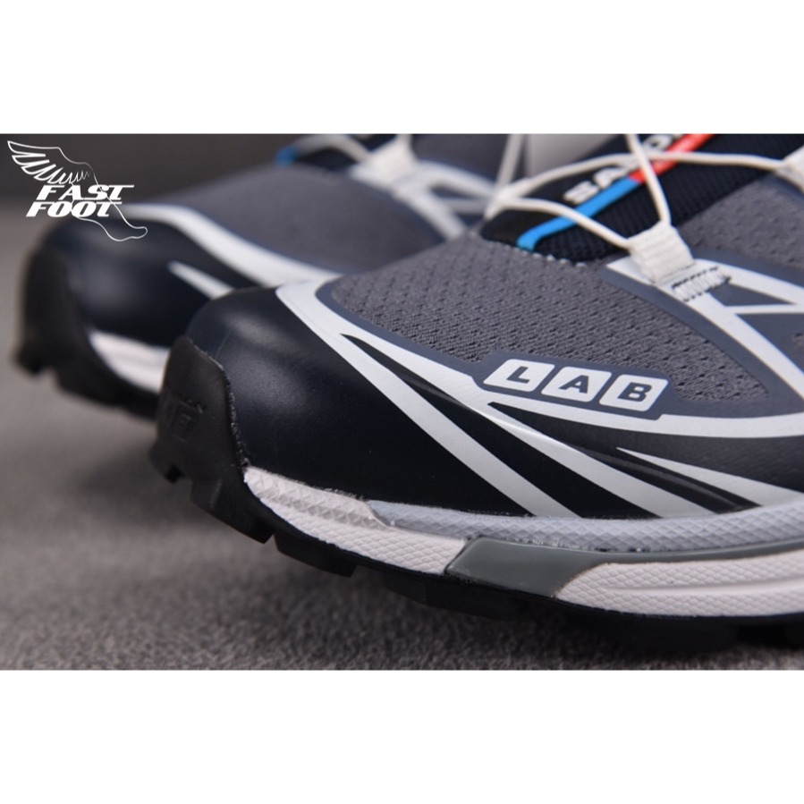 快腳🔎 Salomon XT-6 藍夜灰 藍紫灰 頂級慢跑鞋 登山 478640-細節圖5