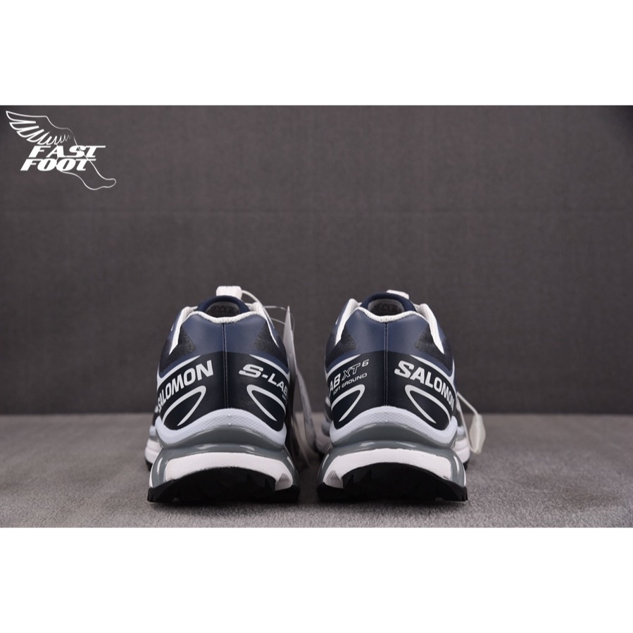 快腳🔎 Salomon XT-6 藍夜灰 藍紫灰 頂級慢跑鞋 登山 478640-細節圖8