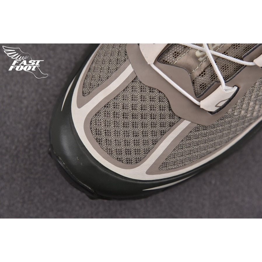 快腳🔎 SALOMON XT-6 CREAM GRAY 米灰深綠色 頂級慢跑鞋 登山 471513-細節圖4