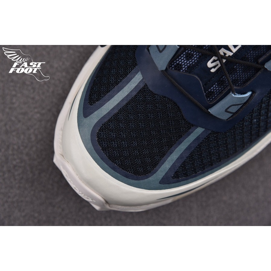 快腳🔎 SALOMON XT-6 FT Black White 黑白藍 頂級慢跑鞋 登山靴 471510-細節圖4