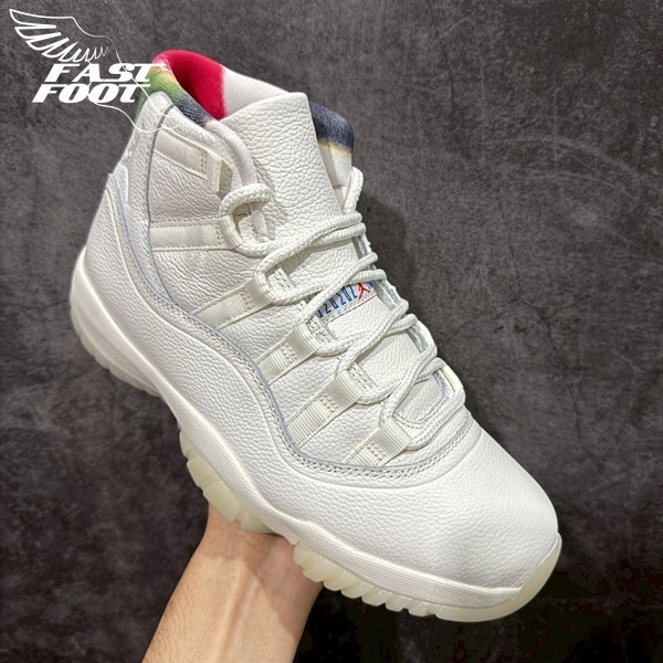 快腳🔎 AIR JORDAN 11 285 亞特蘭大限定 彩虹暈染 IO8959-133-細節圖3