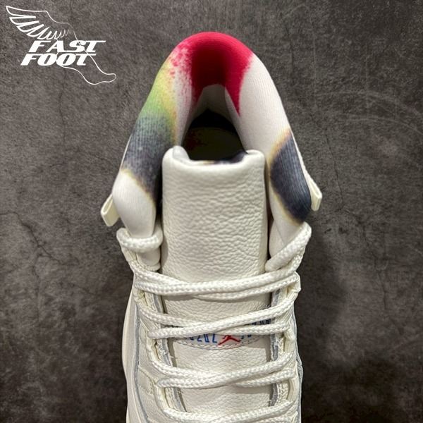 快腳🔎 AIR JORDAN 11 285 亞特蘭大限定 彩虹暈染 IO8959-133-細節圖4