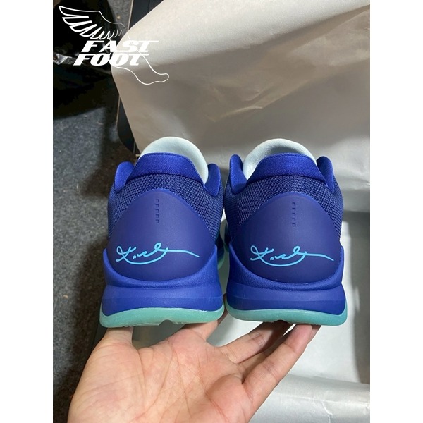 快腳🔎 Nike Kobe 5 Protro X-Ray 夜光 科比 萬聖節 籃球鞋 藍 HJ4303-400-細節圖5